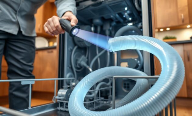 Bosch Dishwasher Drain Hose Inspection