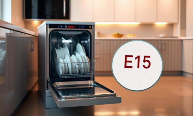 Bosch Dishwasher Error Code E15 Models