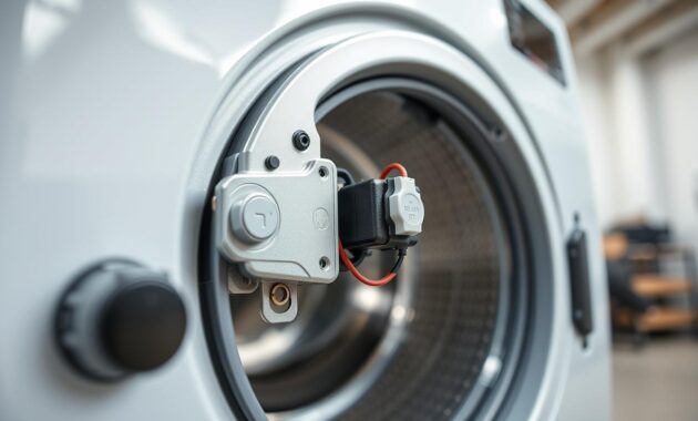 Front Load Washer Door Lock Mechanism Front Load Washer Door Lock Mechanism