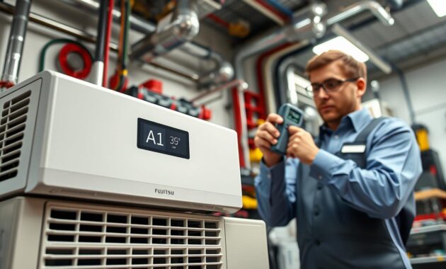 Fujitsu Mini Split Error Code A1 Diagnostic