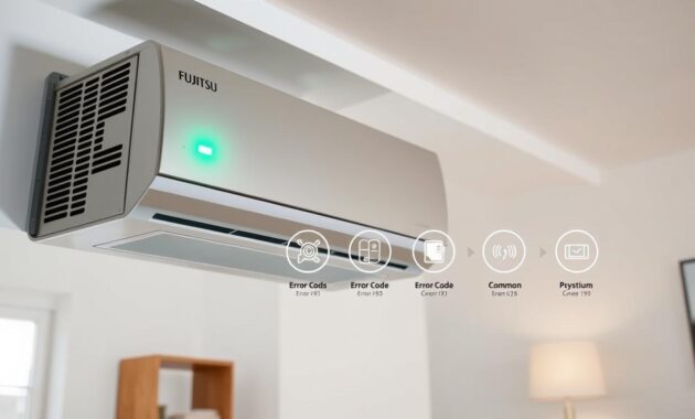 Fujitsu Mini Split Error Codes Green Light