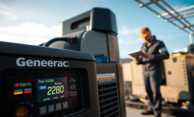 Generac 2800 Fault Diagnostic Prevention