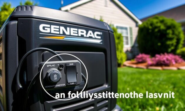 Generac Generator Auxiliary Shutdown Switch Location