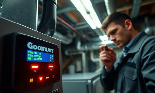 Goodman Furnace Error Code Diagnostic