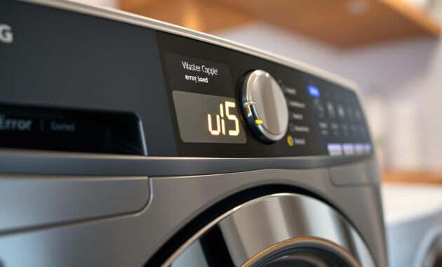 LG Washer Error Code Display