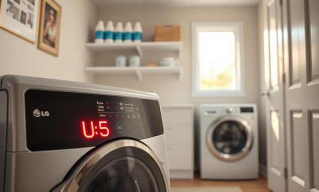 LG Washer U5 Error Code Explanation