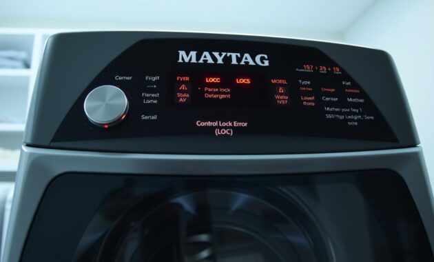 Maytag Washer Control Lock Error Maytag Washer Control Lock Error