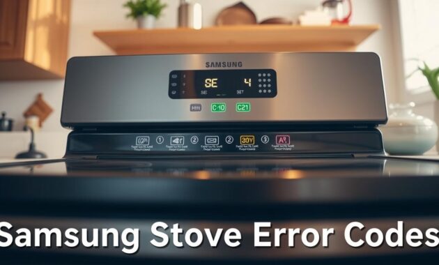 Samsung Range Fault Codes Guide Samsung Range Fault Codes Guide