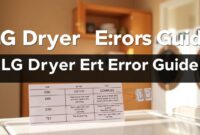lg dryer error codes