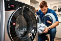 oe error code LG washer