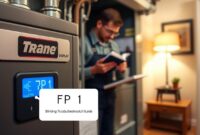 trane furnace error codes